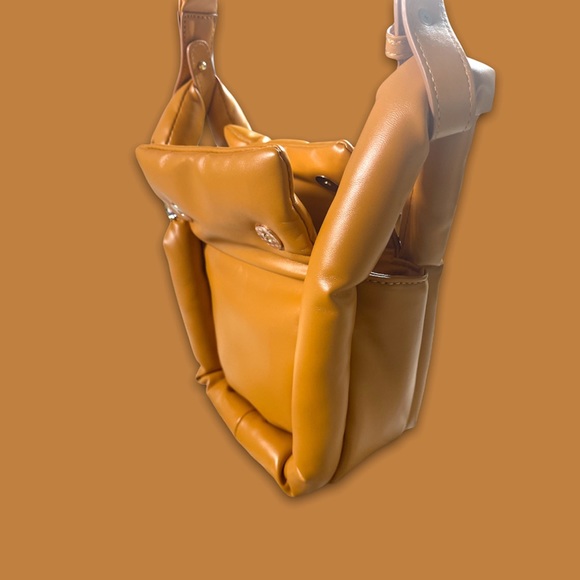 Brown Faux Leather Small Bag - Picture 2 of 3